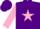 Purple, pink star, pink sleeves