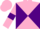 Pink and purple diabolo, pink sleeves, purple armlets, pink cap