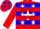 Red and blue hoops, blue 'tri star' on white star, white stars on red sleeves