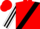 Red, white 'hh', white and black sash, white and black stripe on sleeves