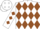 White, brown diamonds