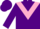 PURPLE, PINK chevron