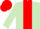 Light green, red panel, red armlet, red cap