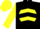 Black, black kp on yellow ball, black chevrons on yellow sleeves, yellow cap