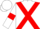 WHITE, RED cross belts and armlets