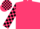 Navy, cerise blocks