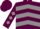 Maroon, grey chevrons, diamonds on sleeves, maroon cap
