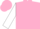 Pink,, white sleeves