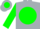 Silver, green ball, green sleeves