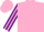 pink, purple sleeves, pink stripes, pink cap