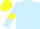LIGHT BLUE, YELLOW armlets, YELLOW cap