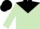 Light green, black yoke and emblem, black cap