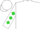 White, lime 'ram', lime diamonds on sleeves