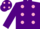 Purple, pink spots and cap