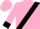 Pink, black sash, black cuffs