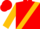 Red, gold m gold sash on slvs