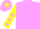 lilac, yellow sleeves, lilac stars, lilac cap, yellow star