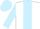 White, light blue stripe, sleeves and cap