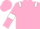 Pink, White epaulets and armlets