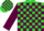 Lime green and maroon blocks, maroon slvs