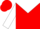 Red, red 'ns' on white yoke, red 'ns' on white sleeves