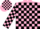 Pink and black  blocks