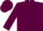 Maroon, maroon bars on navy sleeves