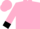Pink, black knight, black cuffs