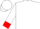 White, red 'blanchet farms', red cuffs
