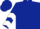 Dark blue, white belt, white chevrons on slvs
