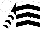 White, black 'im' and chevrons, white chevrons on black sleeves, white cap