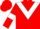 Red, white chevron, white armlets