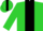 Lime Green, Black stripe and cap