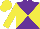 Purple and Yellow diabolo, Yellow sleeves and cap