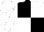 Black and white (quartered), white sleeves and cap