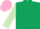 Dark Green, Light Green sleeves, Pink cap