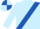 LIGHT BLUE, ROYAL BLUE sash, quartered cap