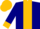 Navy Blue, Gold stripe, collar, cuffs and cap