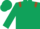 Dark Green, Brown epaulets