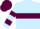 Light Blue, Maroon hoop, hooped sleeves, Maroon cap