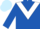 Royal Blue, White chevron, Light Blue cap