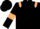 Black, Beige epaulets and armlets