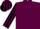 Maroon, Black and Maroon striped sleeves and cap