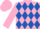 Pink and Royal Blue diamonds, Pink sleeves