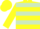 Yellow, Light Green hoops, Yellow sleeves and cap