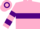 Pink, Purple hoop, hooped sleeves