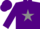 PURPLE, GREY star