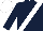 Dark Blue, White sash, White cap