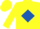 Yellow, Royal Blue diamond