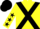 Yellow, Black cross belts, Yellow sleeves, Black stars, Black cap